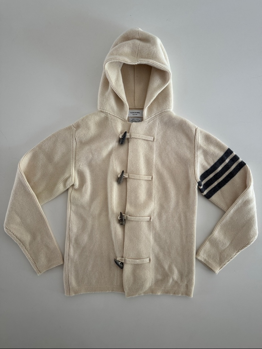 Thom Browne Cashmere Hooded Cardigan